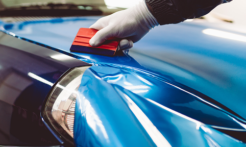 Color-change vinyl wrap
